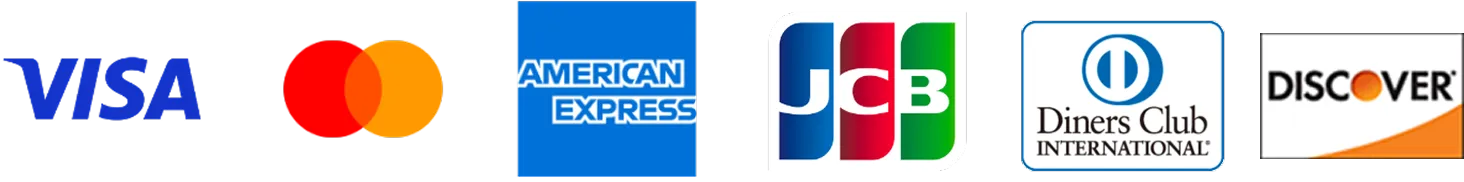 クレジットカード各社ロゴ